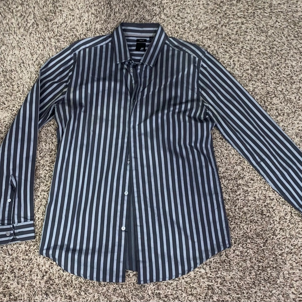J. Ferrar Slim Fit Button Down